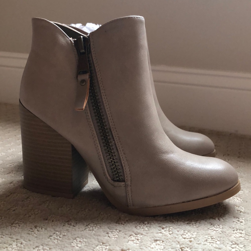 Gray Booties